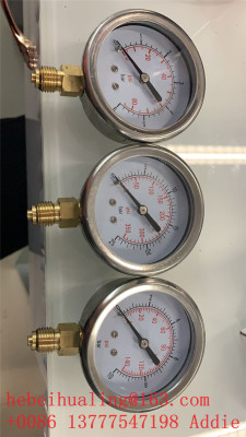 SST Pressure Gauge New Wholesale Pressure Meter Factory Direct Sales Stainless Steel 304 Pressure Meter