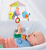 Music Rotating Baby Cart Toy Pendant Umbrella Design Baby Bed Bell
