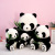 Factory Wholesale Large Cute Giant Panda Sitting Style Ragdoll Female Cute Doll Puppet Big Bear Plush Toy