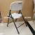 Export Plastic Chair Outdoor Wedding Hollow Blow Molding Chair Training Chair Shopping Mall Activity Folding Chair