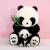 Factory Wholesale Large Cute Giant Panda Sitting Style Ragdoll Female Cute Doll Puppet Big Bear Plush Toy