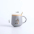Nordic Style Simple English Ceramic Cup Mug Coffee Cup Breakfast Cup
