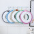 Factory Direct Sales New Toilet Seat Cover Elastic Thickened Knitting O-Type Toilet Seat Washer Color Collision Belt Handle Toilet Mat