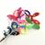 Factory Direct Sales Children's Elastic Colorful Small Rabbit Ears Mixed Ring Towel Ring Braid Head Ring