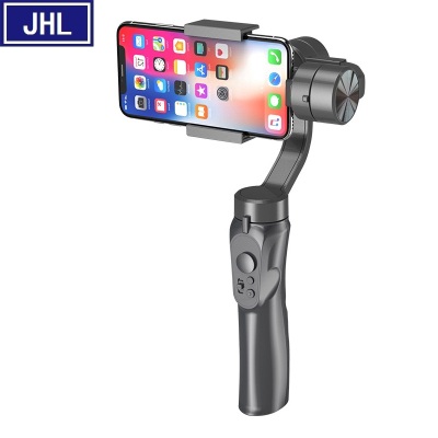 Direct Sales H4 Handheld Mobile Phone Stabilizer Smart Follow-up Photography PTZ Camera Three-Axis Anti-Shake Stand.