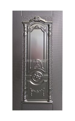 Imitation Cast Aluminum Embossing Plate Anti-Theft Door Facade Embossed Door Panel Foreign Trade Best-Selling Door Sheet