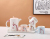 Cartoon Unicorn Ceramic Water Set Office Business Gift