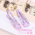 New Korean Style Ins Cute Colorful Printed Rainbow Watermelon Barrettes Side Clip Girl Internet Celebrity