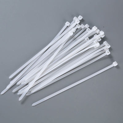 Cable Ties Set Multi-Purpose Self-Locking Cable Tie Nylon Zipper Cable Tie 8 Inch White Nylon Cable Tie