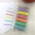 Mini Macaron Light Highlighter Eye Protection Candy Color 6-Color Set Fluorescent Mark Marker Pen