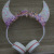 New Glowing Creative Cartoon Shaped Horn Mickey Headset Universal Gift with Controller Phone Headset.