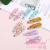 New Korean Style Ins Cute Colorful Printed Rainbow Watermelon Barrettes Side Clip Girl Internet Celebrity