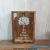 Zakka Japanese Style Groceries Wooden Beer Lid Creative Wall Hanging Wall Decoration Storage Box Yongsheng Flower Glass Cover Wooden Box