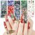 Finger Concubine Nail Art Christmas Starry Sky Paper DIY Decoration Christmas Halloween Nail Starry Sky Transfer Paper Nail Stickers
