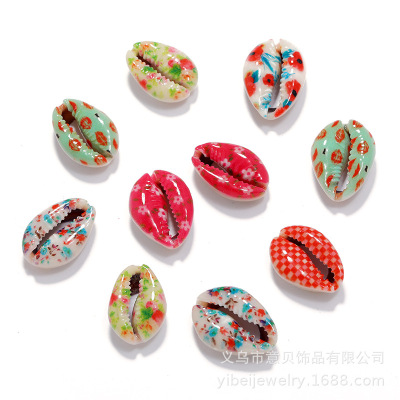 Natural Shell Paint Color Cut Shell Small Shell Conch Printing DIY Ornament Accessories Handicraft Accessories