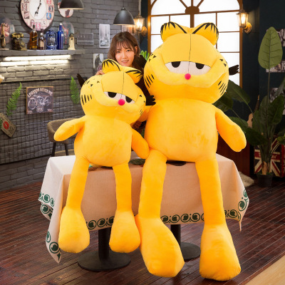 Factory Direct Sales Garfield Plush Toy Doll Large Cartoon Doll Children's Day Gift One Piece Dropshipping