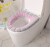 Creative Style round Toilet Seat Universal Two-Color Toilet Seat Cushion Winter Warm Closestool Cushion