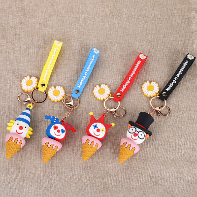 Anti-Lost and Anti-Fall Fun Jewelry for Cartoon Clown Anime Backpack Pendant Cute Creative Personalized Keychain