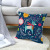 Gm065 Peach Skin Velvet Christmas Pillowcase 2020 New Sofa Cushion Cover Custom Amazon Home Decoration