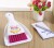 Cartoon Desktop Cleaning Brush Printing Computer Desk Cleaning Brush 2-Piece Set Computer Sleeve Brush Suit