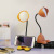 LED Eye Protection DeskLamp Modern & Minimalism Learning Creative Cartoon Desk Lamp USB Rechargeable Desktop Night Light