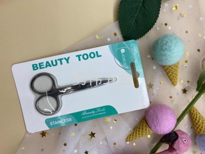 Beauty Tools Small Scissors Eyebrow Small Scissors Factory Direct Sales Small Scissors