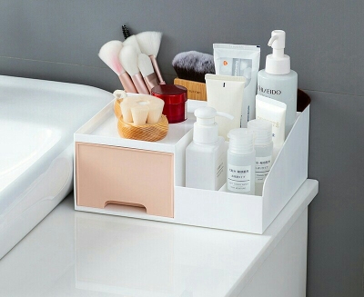 J52-5610 Desktop Storage Box Multi-Grid Storage Box Finishing Box Storage Box Cosmetics Stationery Bathroom Storage Box