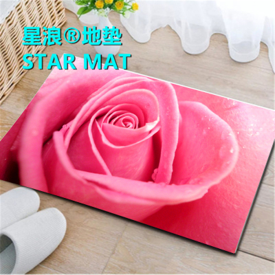 STAR MAT HD Flower Series Kitchen Bathroom Bedroom Living Room Combination Carpet