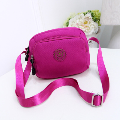 Women's Bag Shoulder Crossbody Multifunctional Women Bag All-Match Coin Purse Middle-Aged Women's Nylon Oxford Cloth Casual Small Bags