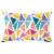 Gm056 Modern Minimalist Peach Skin Lumbar Cushion Cover Digital Printing Sofa Cushion Cover Home Bed Head Cushion Cover