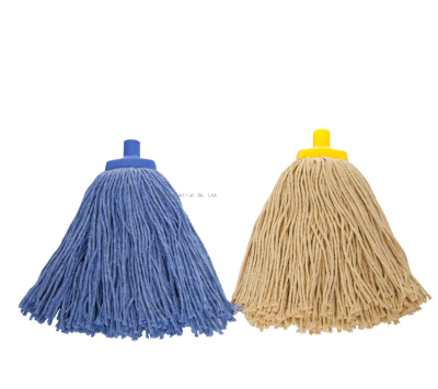 Mop Cotton String  Head,Loop-End  Heavy Duty String Mop Refill,400g Cotton Mop Head with Looped Ends Facory Wholesale
