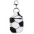 Hand Sanitizer Gel Disinfectant Keychain Leather Alloy Sports Style Football Basketball Baseball Pouch Pendant