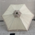 135cm Beach Umbrella 54-Inch Beach Umbrella M White Sun Umbrella