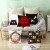 Gm100 New Halloween Pumpkin Pillow Case Graphic Customization Peach Skin Home Decoration Cushion Lumbar Cushion Cover