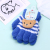 Cute Baby Winter Girls' Korean-Style Children's Double-Layer Warm and Cute Baby Five-Finger Gloves