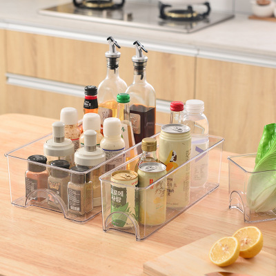 Wanfeng Three-in-One Refrigerator Storage Box Transparent Refrigerator Fresh Storage Box Kitchen Egg Output Organizing Small Box