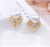 Sterling Silver Needle Earrings Women 'S High-Grade Crystal Pearl All-Match Personalized Earrings Fashion Ornament