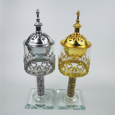 Crystal Glass Incense Burner Incense Burner Muslim Arab
