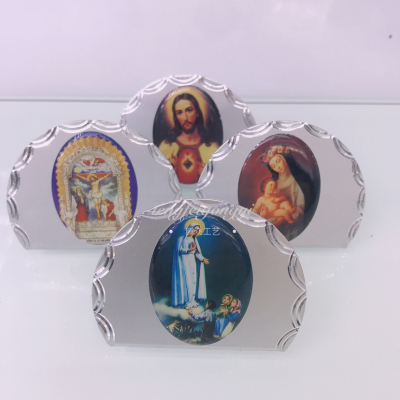 Christian Catholic Alloy Plastic Drop Ornaments