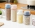 J52-9361 Kitchen Cereals Sealed Cans Plastic with Lid Storage Tank Storage Bottle Dry Grains Sealed Box