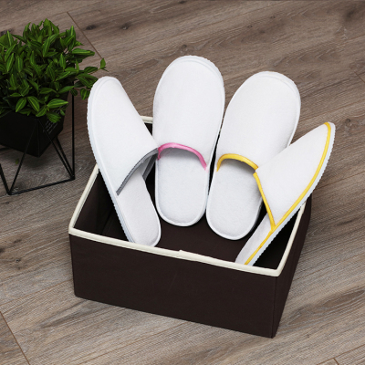 Disposable Slippers Business Trip Travel Outing Hotel Hotel Bed and Breakfast Thickened Non-Slip Comfortable Slippers