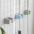 Bathroom Mop Hook Punch-Free Toilet Strong Wall-Mounted Sticky Hook Clip Rack Card Holder Mop Storage Rack