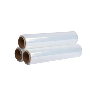 Manufacturer: Transparent Double Deck Pallet Plastic Packaging Winding Film LLDPE Stretch Film Manufacturer