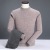 Pastoral Bird Sweater for Middle-Aged and Elderly Men round Neck Winter Thicken Soil Wool Base Autumn and Winter Men's Cashmere Sweater