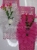 Children's Headband Hair Net High Elastic Hollow Band Flowers and Plants Artificial Flower Hair Band 4cm Loose Not Tight 7cm Pink