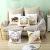 Gm120 Watercolor Halloween Pillowcase Peach Skin Sofa Cushion Cover Office Throw Pillowcase Graphic Customization