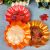 One Yuan Fruit Plate Lace Snack Dish Plastic Candy Plate Fruit Plate One Yuan Best-Selling Goods