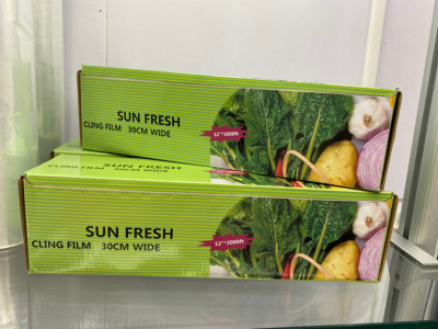 Large Roll PE Preservative Film Multifunctional Fruit and Vegetable Preservation Supplies Food Plastic Wrap