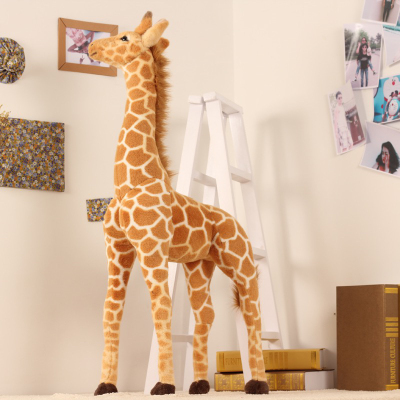 Simulation Animal Plush Toy Giraffe Home Furnishings & Decoration Christmas Deer Christmas Supplies Gift