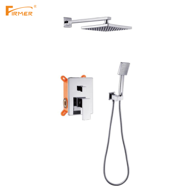 FIRMER Concealed Shower Wall-mounted Hidden Multi-Function Shower Set